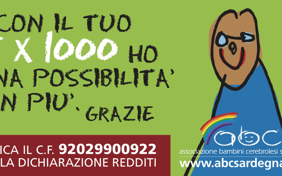 Dona il 5×1000 ad Abc Sardegna
